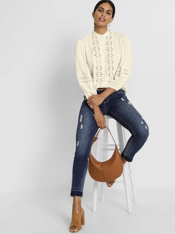 bonprix Blouse in Wit