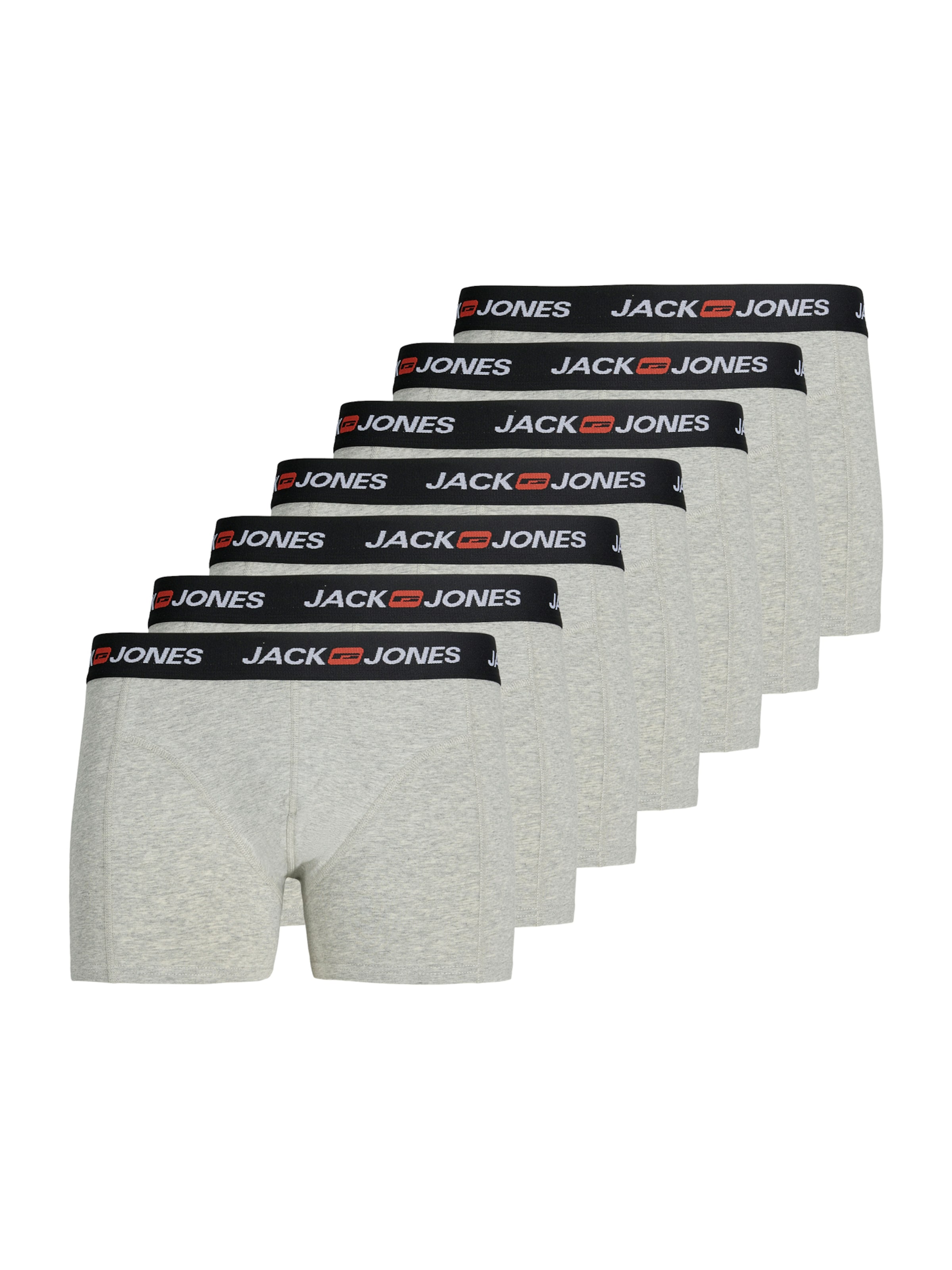 JACK & JONES - Calzoncillo boxer 'JACCorp Old' en gris: frente