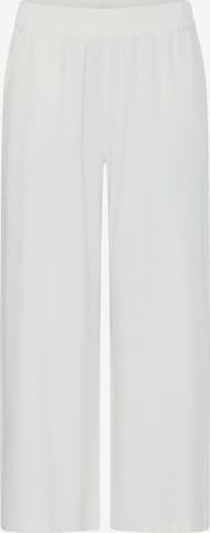 Oxmo Trousers ' OXNInna Linen Mix ' in White: front