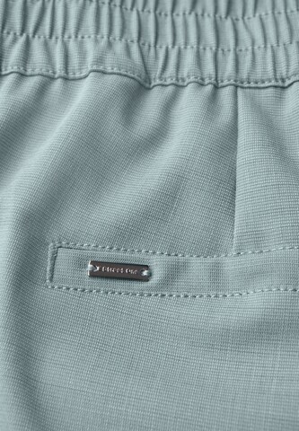 STREET ONE Slimfit Bügelfaltenhose in Blau