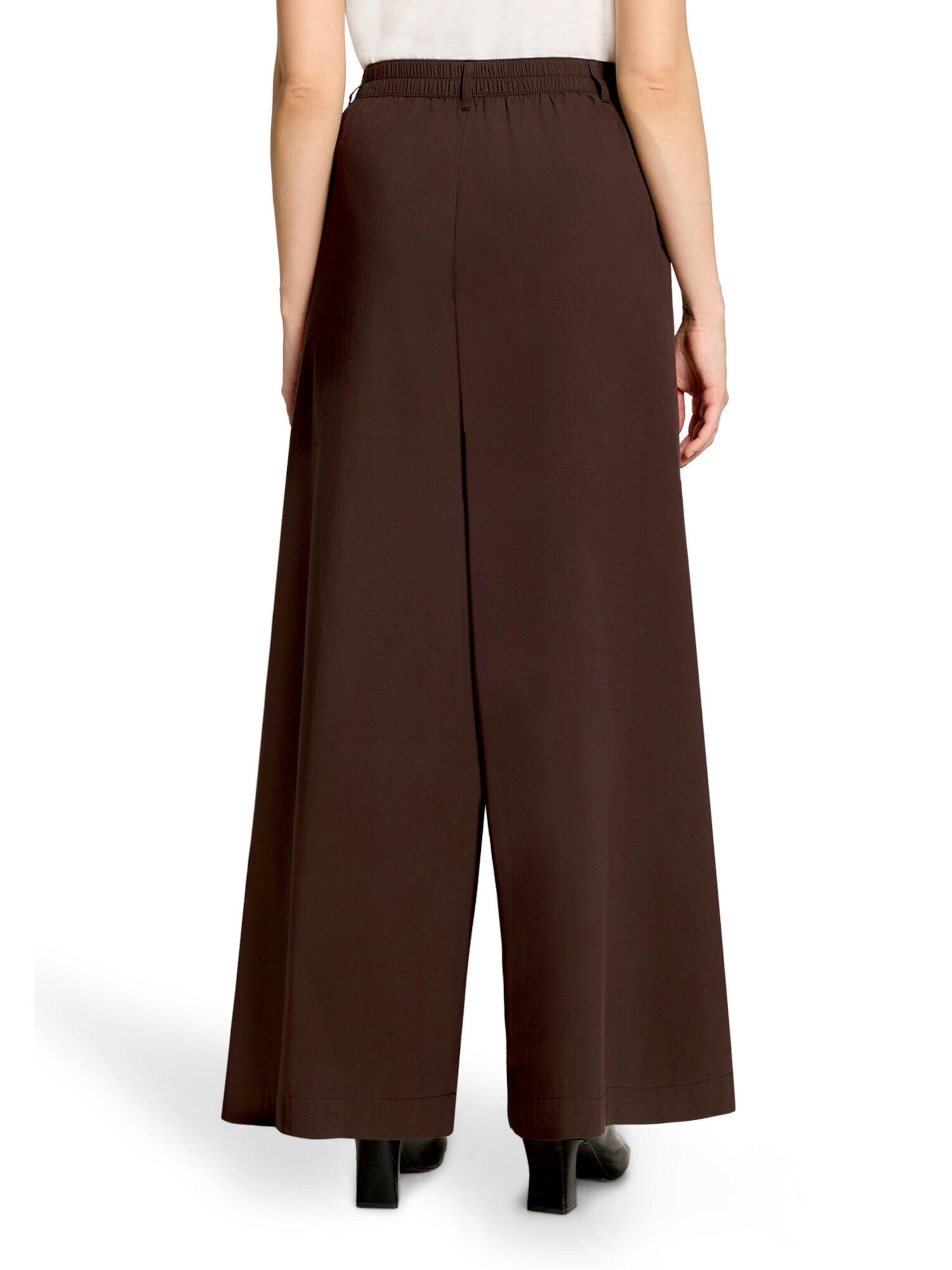 Loosefit Pantalon Cartoon en marron