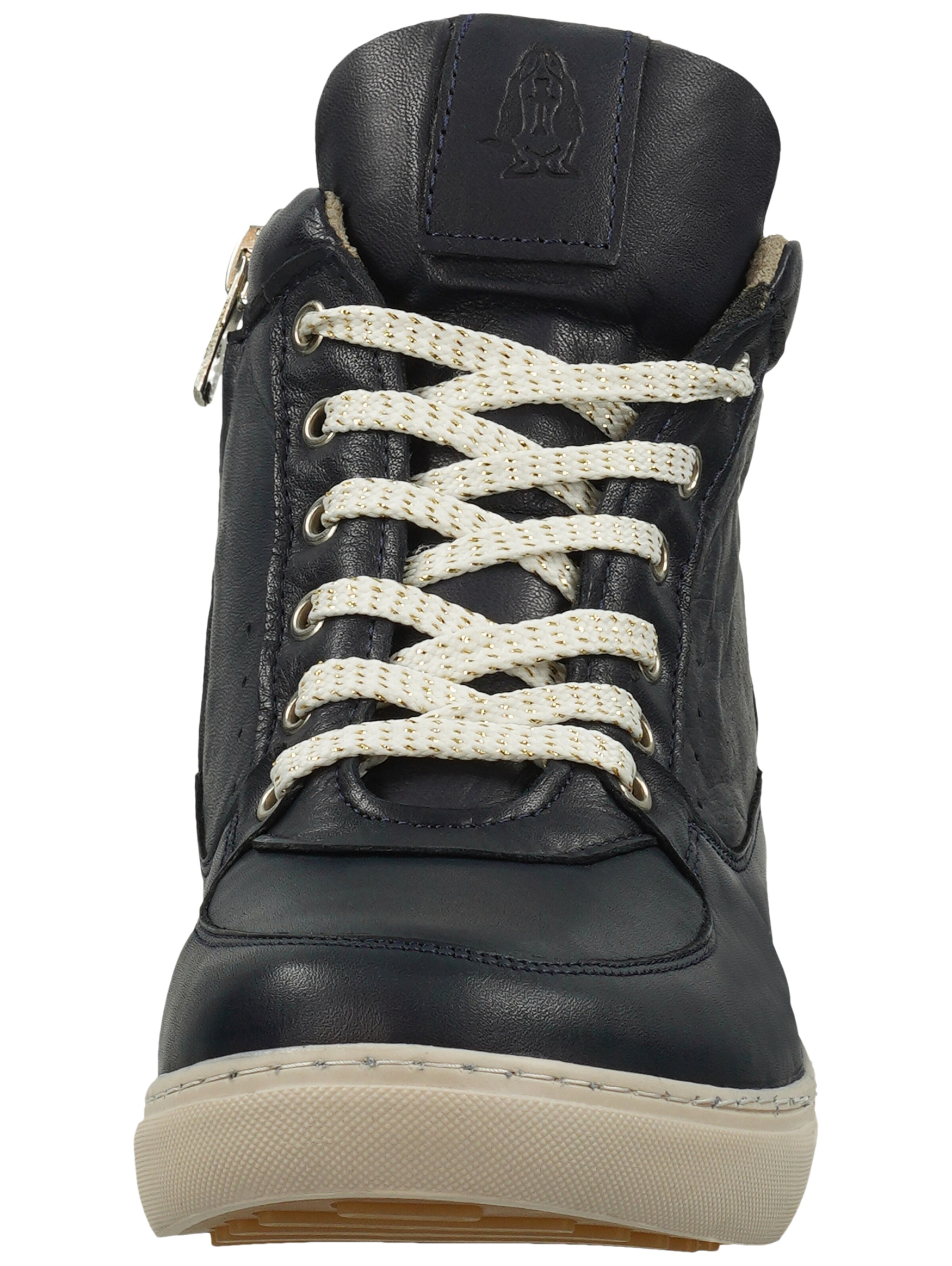 HUSH PUPPIES Schnürstiefelette in Blau