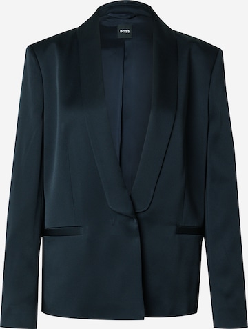 Blazer 'Janka3' di BOSS in blu: frontale