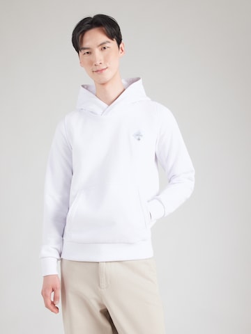 naketanoSweater majica - bijela boja: prednji dio