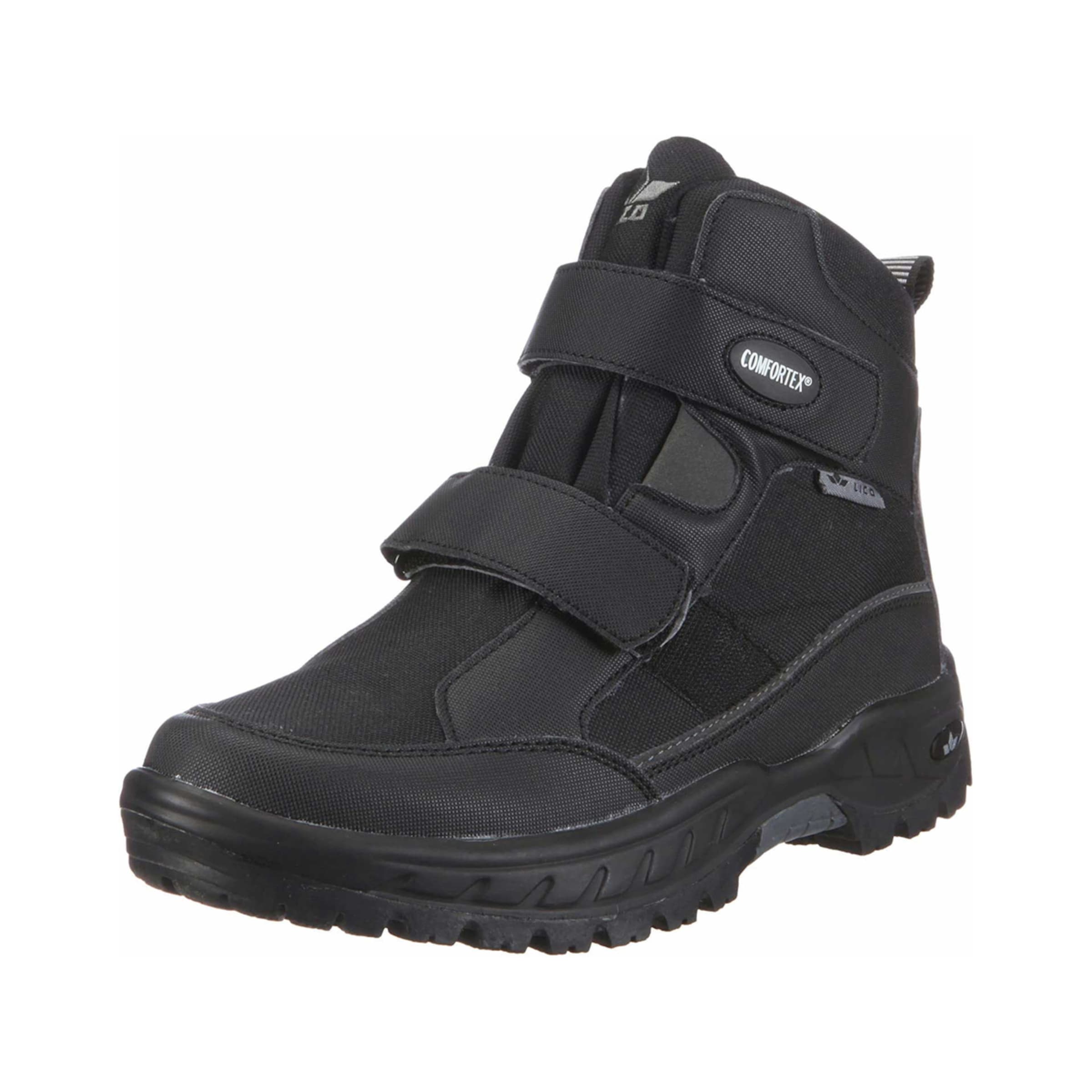 LICO Boots 'Ecuador V' in Black: front
