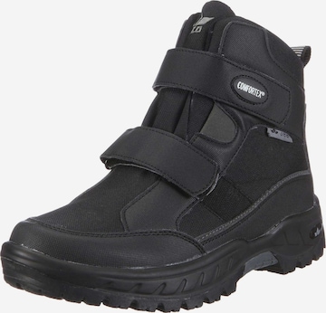 LICO Snow Boots 'Ecuador V' in Black: front