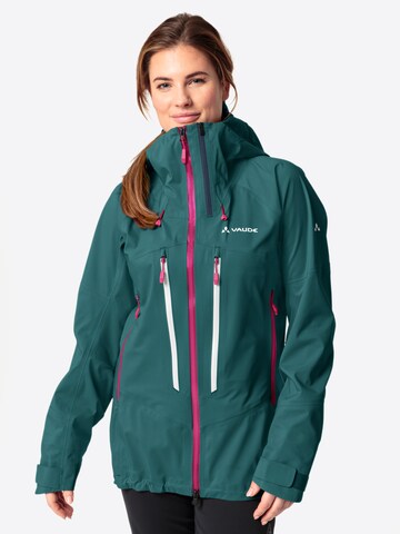 VAUDE Outdoor jacket 'Monviso' in Green: front