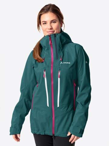 VAUDE Outdoor Jacket 'Monviso' in Green: front