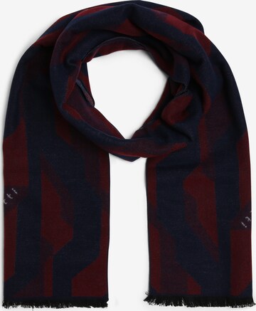 bugatti Scarf in Blue: front