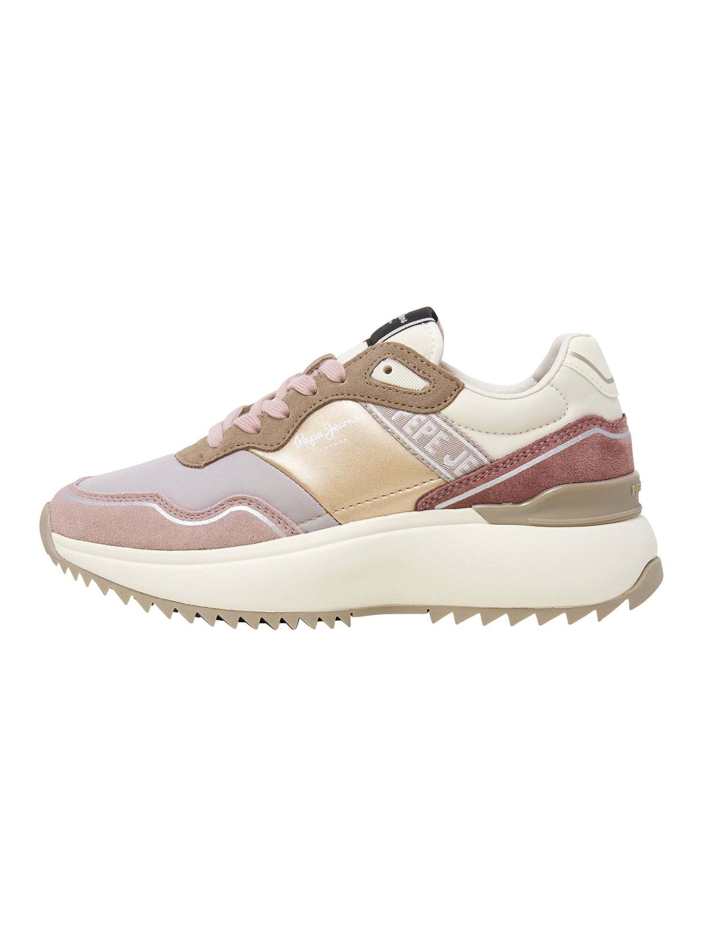 Pepe Jeans Sneakers laag 'Kimi' in Roze: voorkant