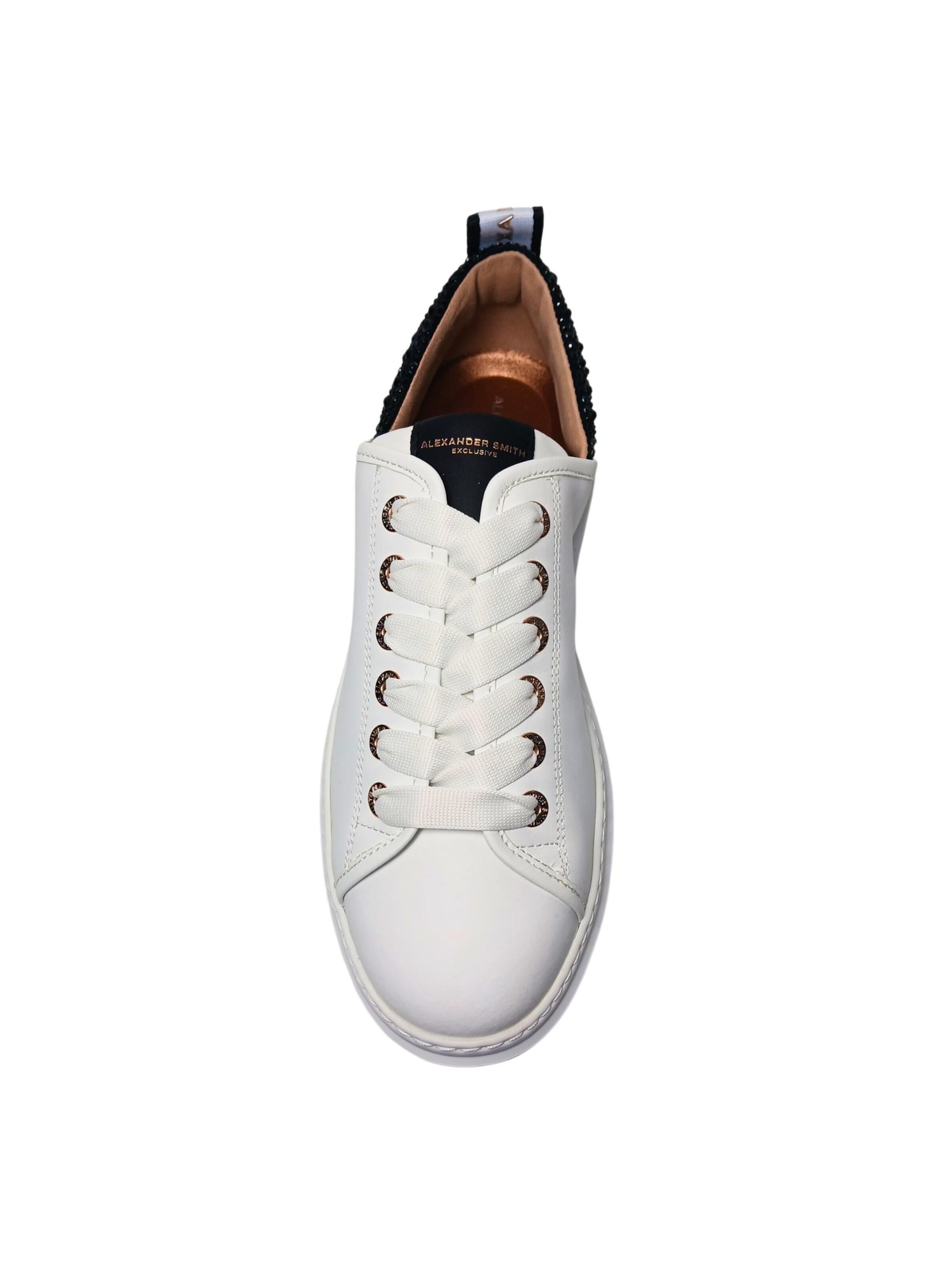 Chaussure à lacets Alexander Smith en blanc