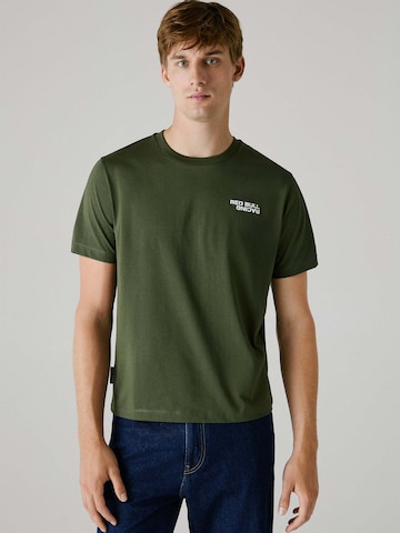 Maglietta di Red Bull Racing x Pepe Jeans in verde: frontale