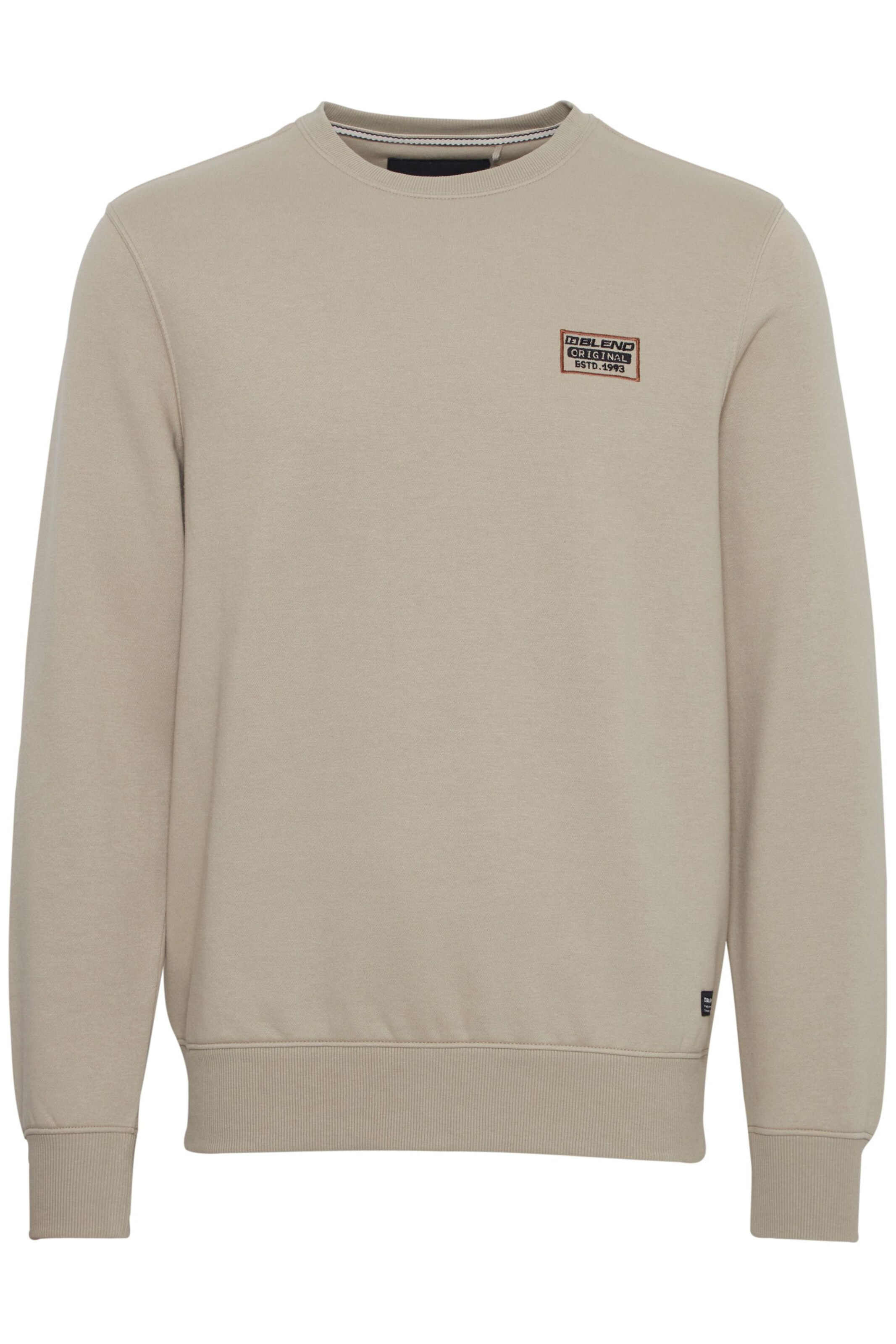 BLEND Sweatshirt 'Kalip' in Beige: Vorderseite