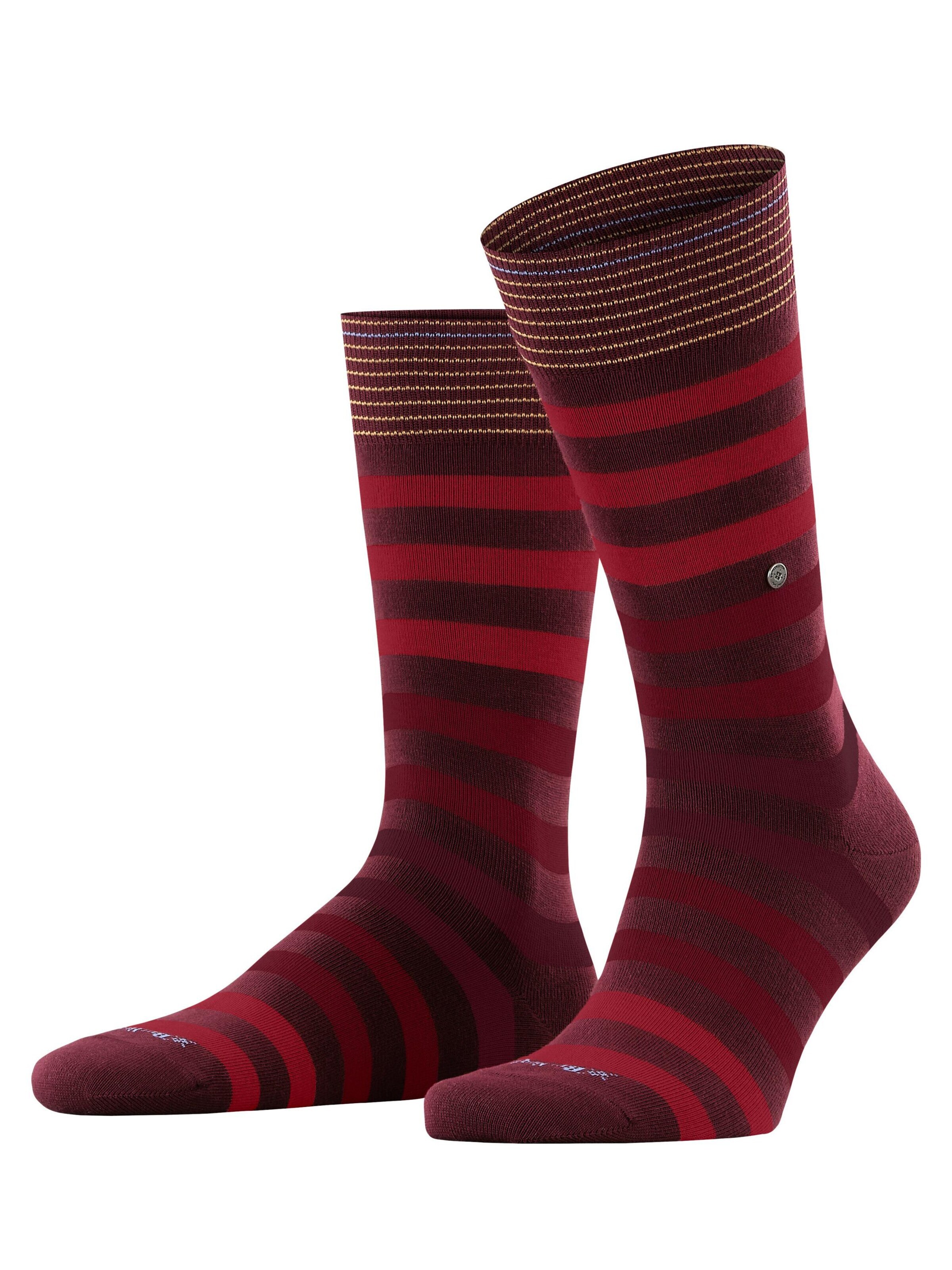 BURLINGTON Socks 'Blackpool' in Orange: front