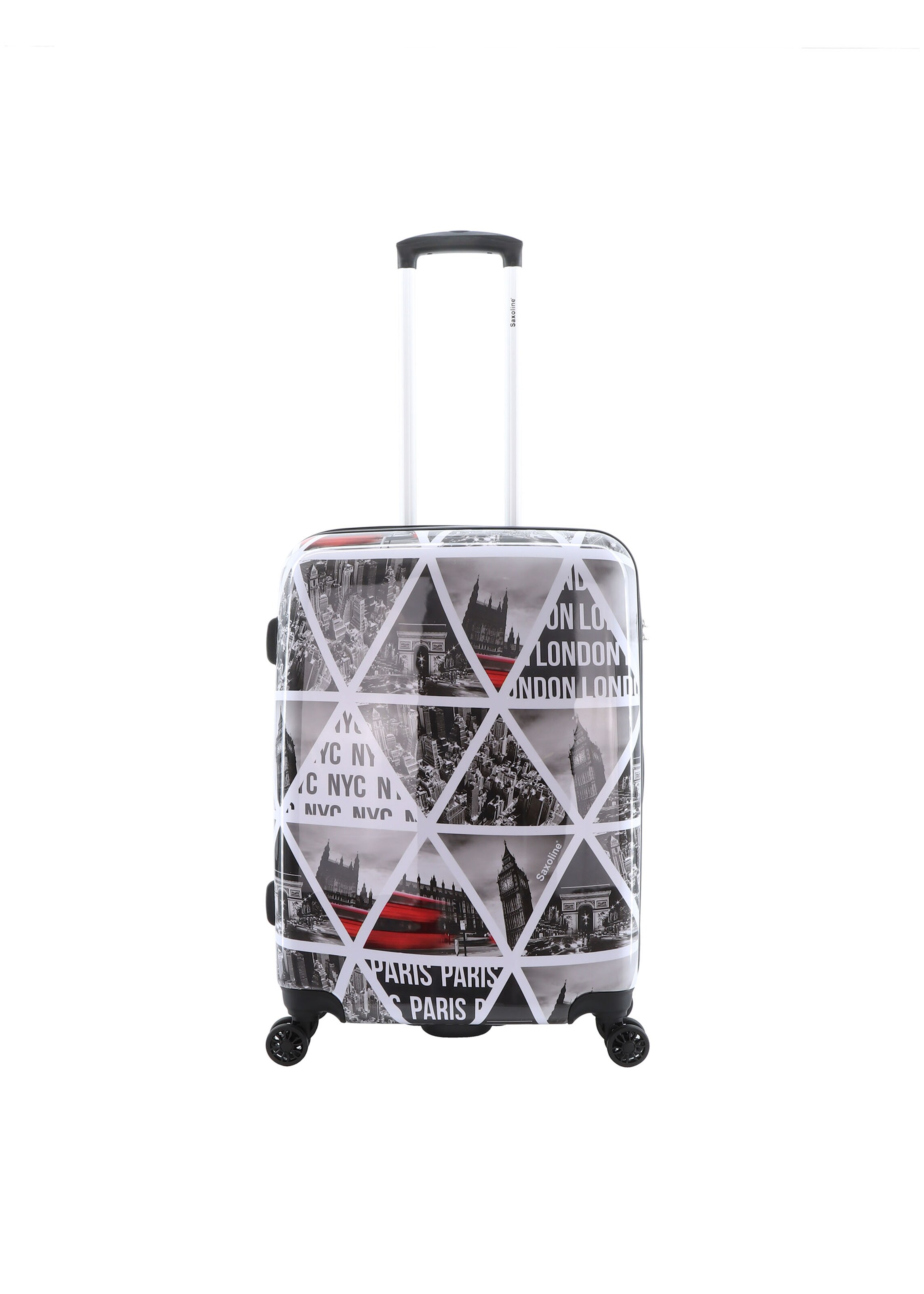 Saxoline Suitcase in Mixed colors: front