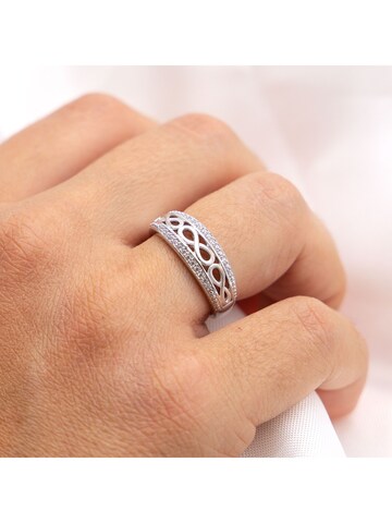 Bague Zeeme en argent : devant