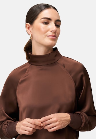 Camicia da donna di zero in marrone