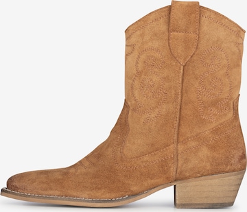 Bottes de cowboy 'Moco' PS Poelman en marron : devant