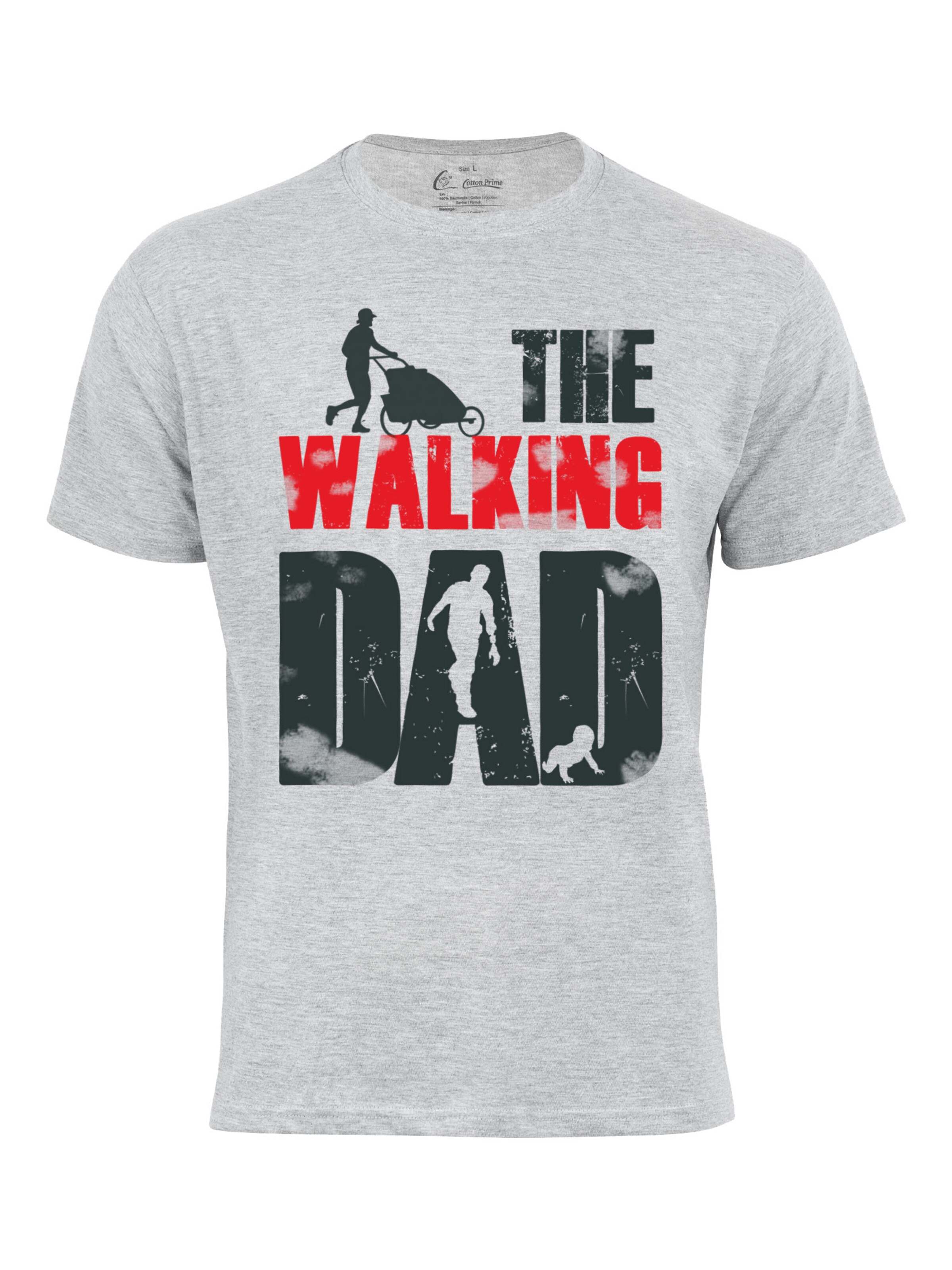 Cotton Prime Shirt in Grau: Vorderseite