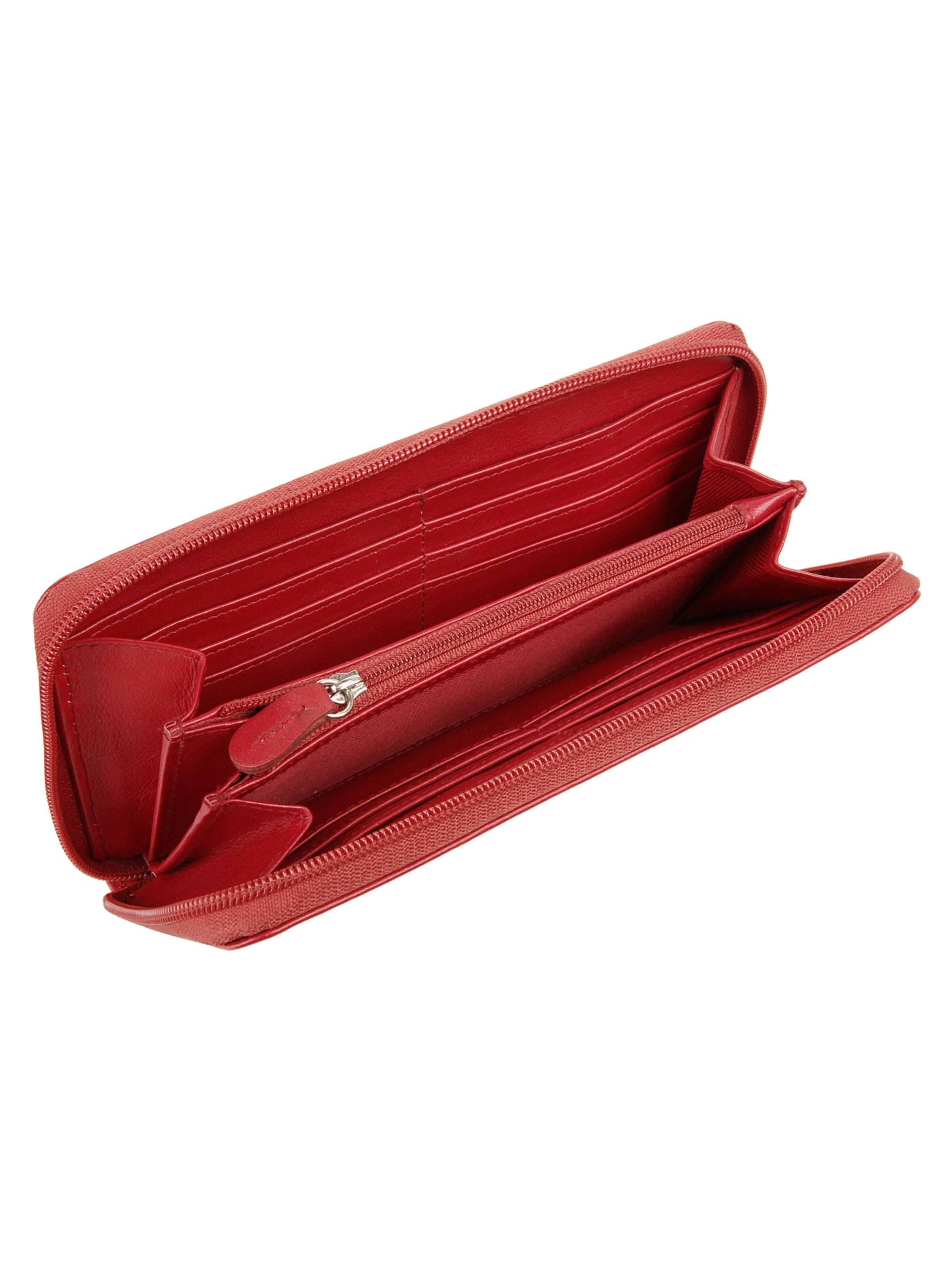 Porte-monnaies 'Bruno Banani Geldbörse LEDER' Bruno Banani en rouge