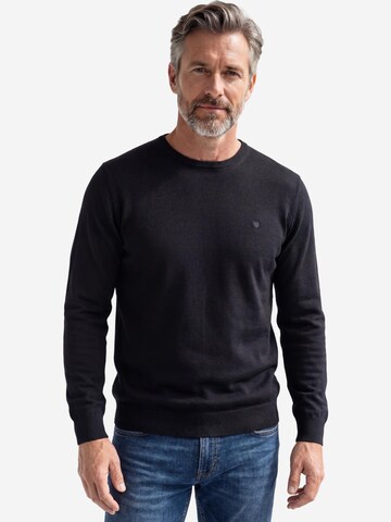 redmond Pullover 'Basic'‌‌ in Schwarz: Vorderseite