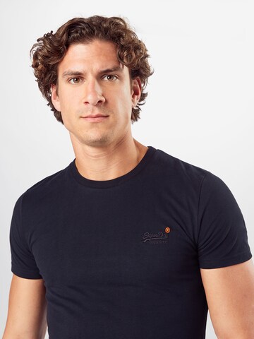 Superdry Regular Fit Shirt in Schwarz