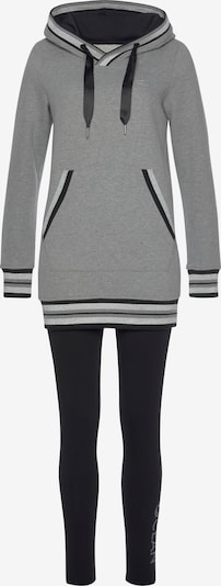 OCEAN SPORTSWEAR Jogginganzug in grau / schwarz, Produktansicht