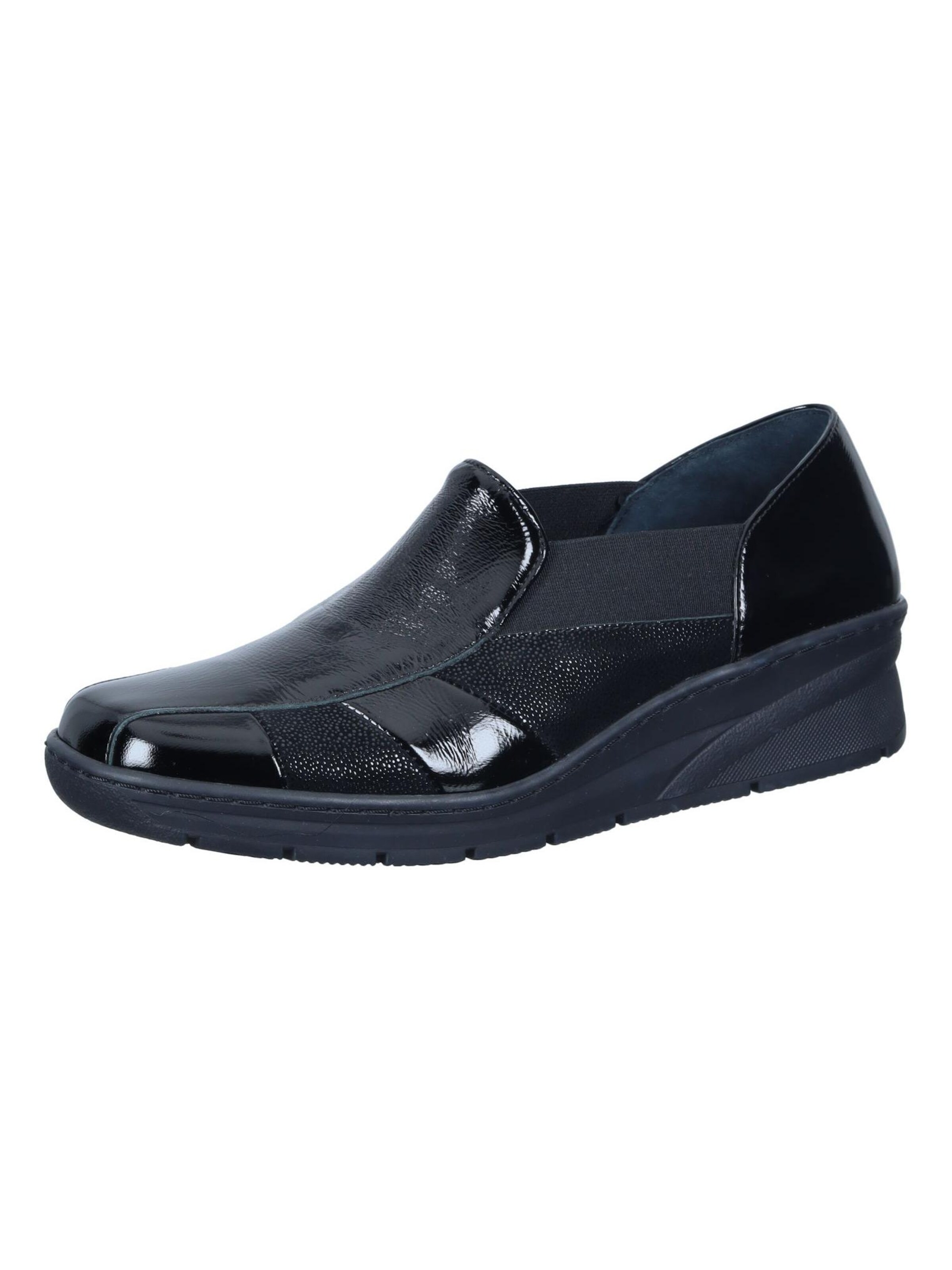 Comfortabel Slipper 'Slipper'‌ in Schwarz: Vorderseite
