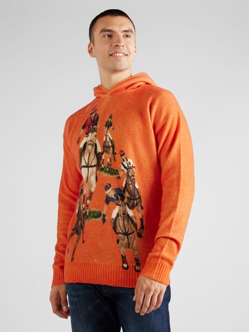 Pull-over Polo Ralph Lauren en orange : devant