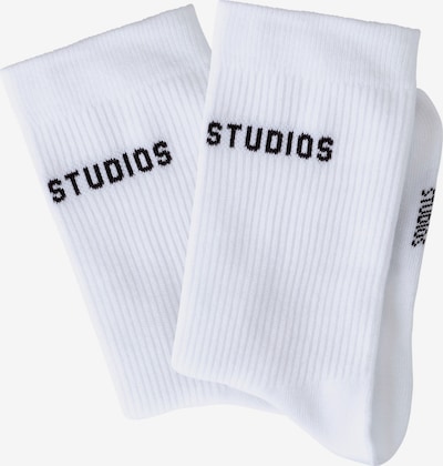 Copenhagen Studios Urheilusukat värissä musta / valkoinen, Tuotenäkymä