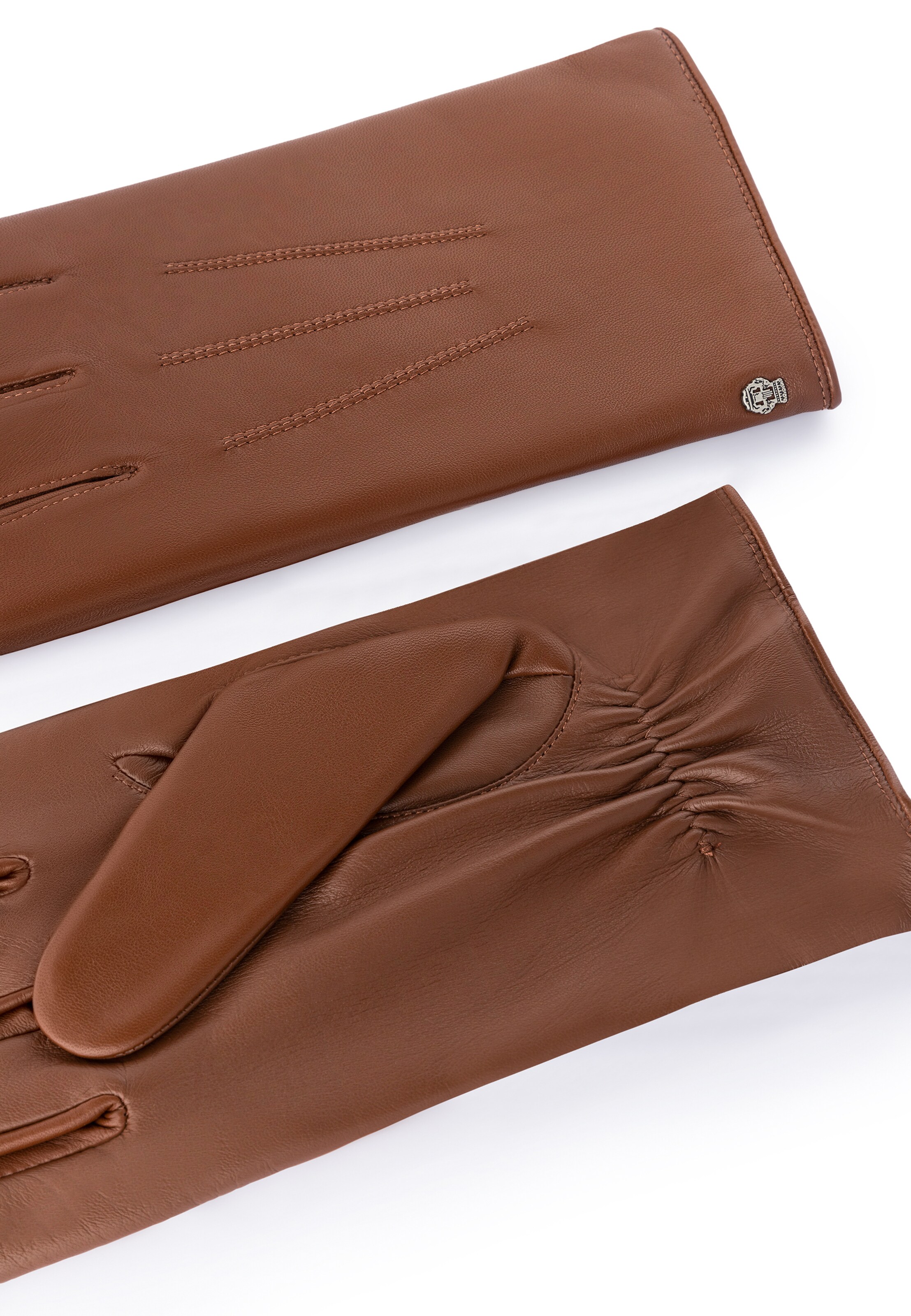 Roeckl Vingerhandschoenen 'COBURG TOUCH' in Bruin