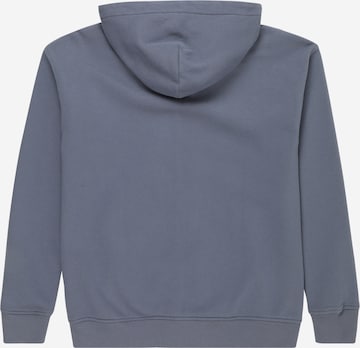 Abercrombie & Fitch Sweat jacket 'ESSENTIAL' in Blue