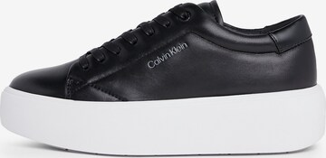 Calvin Klein Sneakers in Black: front