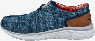 Baskets basses bugatti en bleu