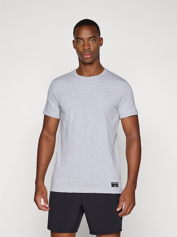 Maglia funzionale 'CENTRE' di BJÖRN BORG in grigio: frontale