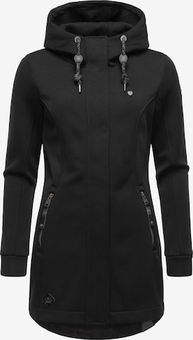 Veste de survêtement 'Letti' Ragwear en noir : devant