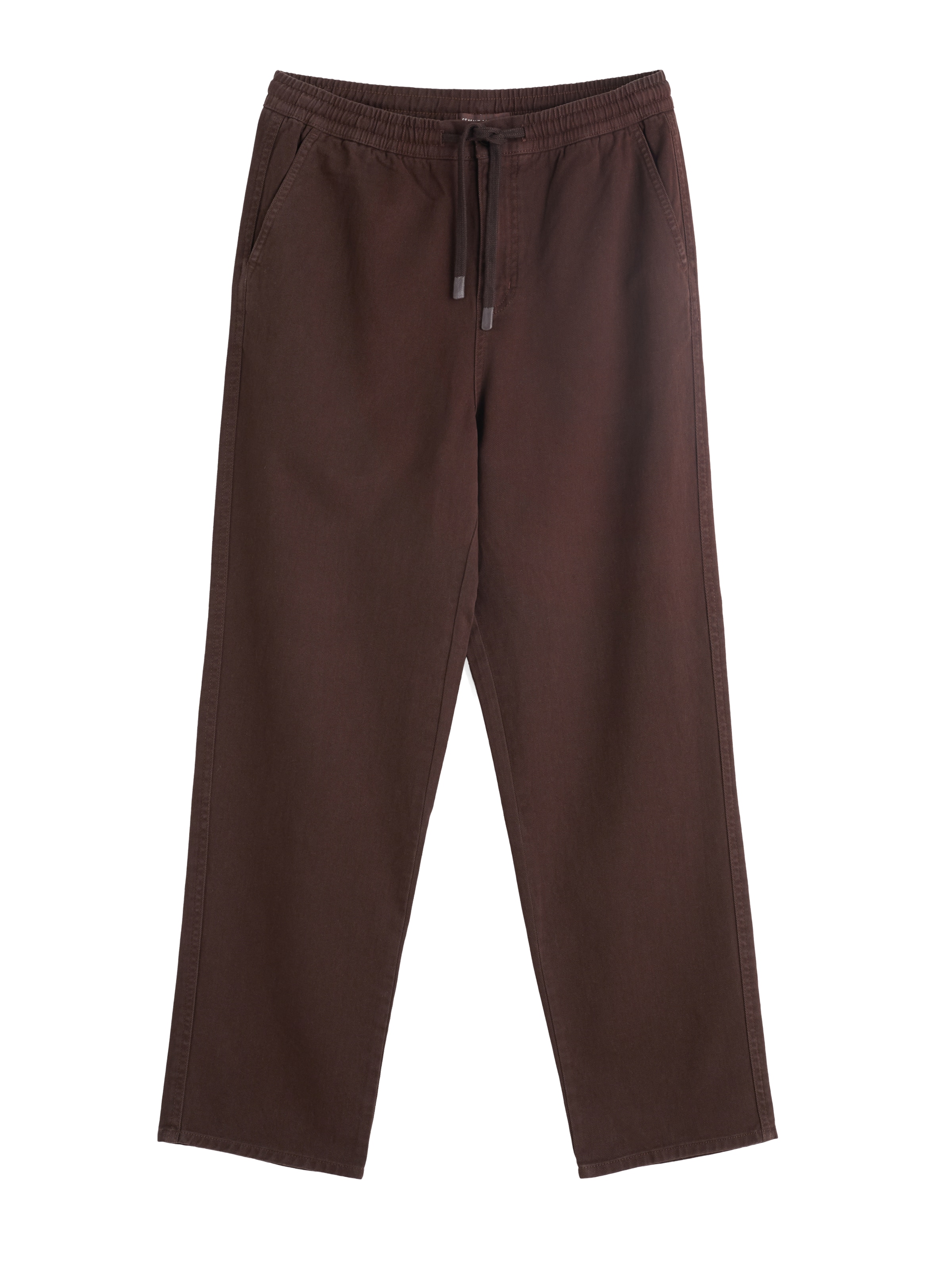 Seasalt Cornwall Regular Trousers 'Hallantide' in Brown: front