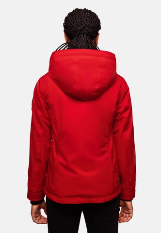 MARIKOO Between-season jacket 'Brombeere' in Red