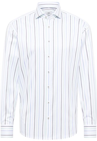 ETERNA Regular fit Zakelijk overhemd in Blauw: voorkant