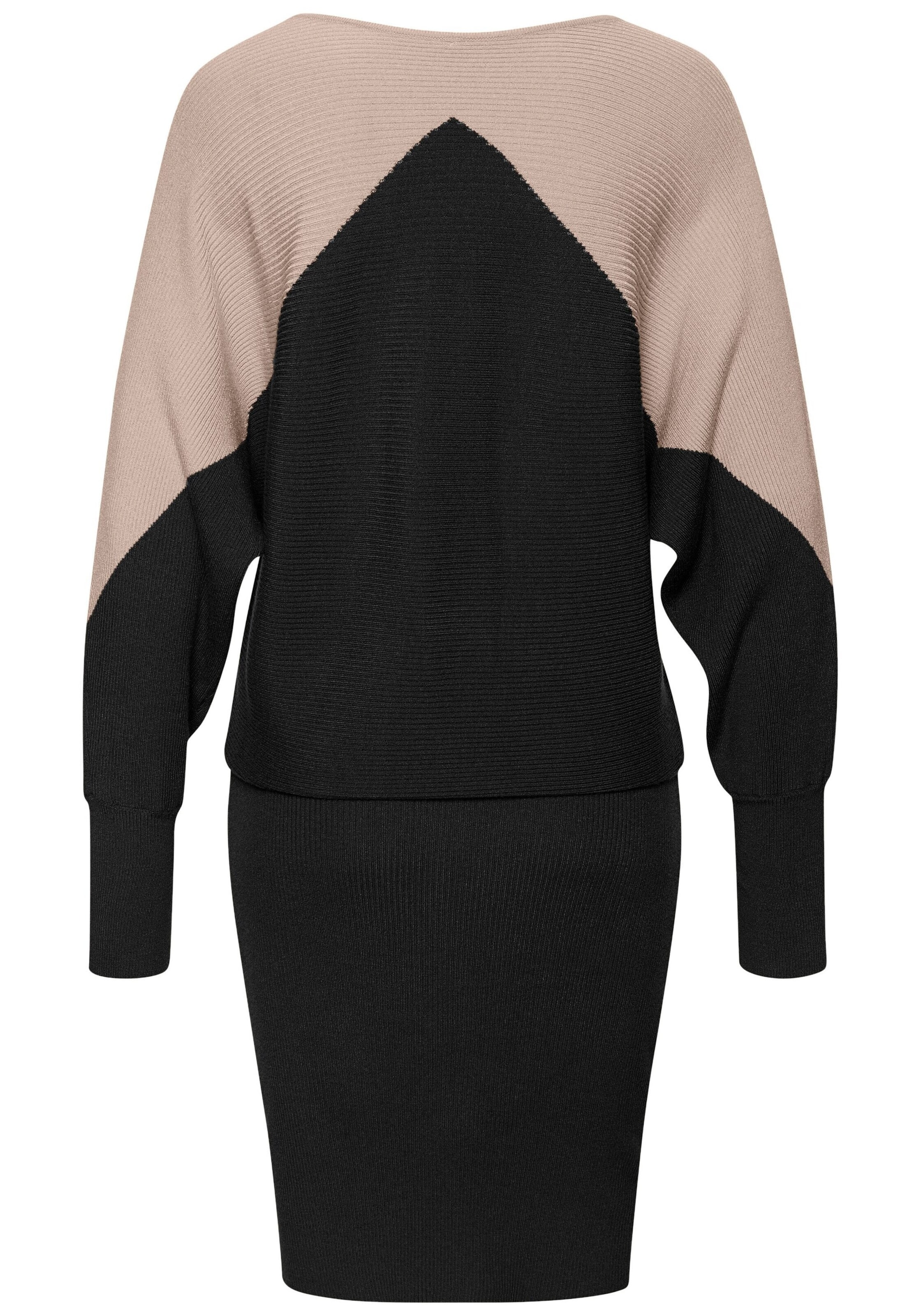 LASCANA Knitted dress in Black