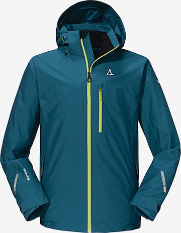 Veste outdoor 'Kreuzjoch' Schöffel en bleu : devant