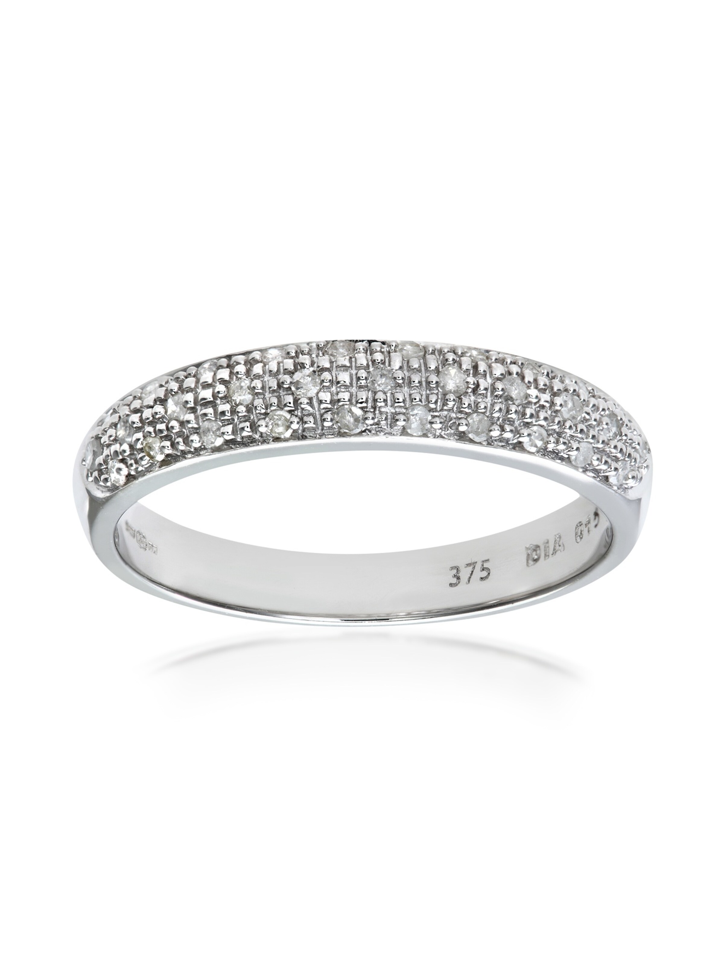 DIAMANT LETERNEL Ring in Silver: front
