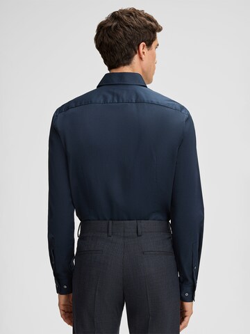 STRELLSON Slim fit Button Up Shirt ' Stan ' in Blue