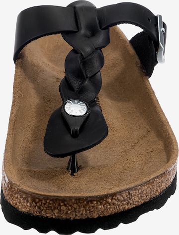 BIRKENSTOCKJapanke 'Gizeh' - crna boja