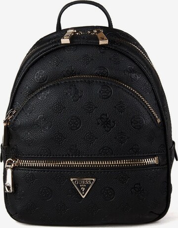 Zaino 'Manhattan Ii Backpack' di GUESS in nero: frontale