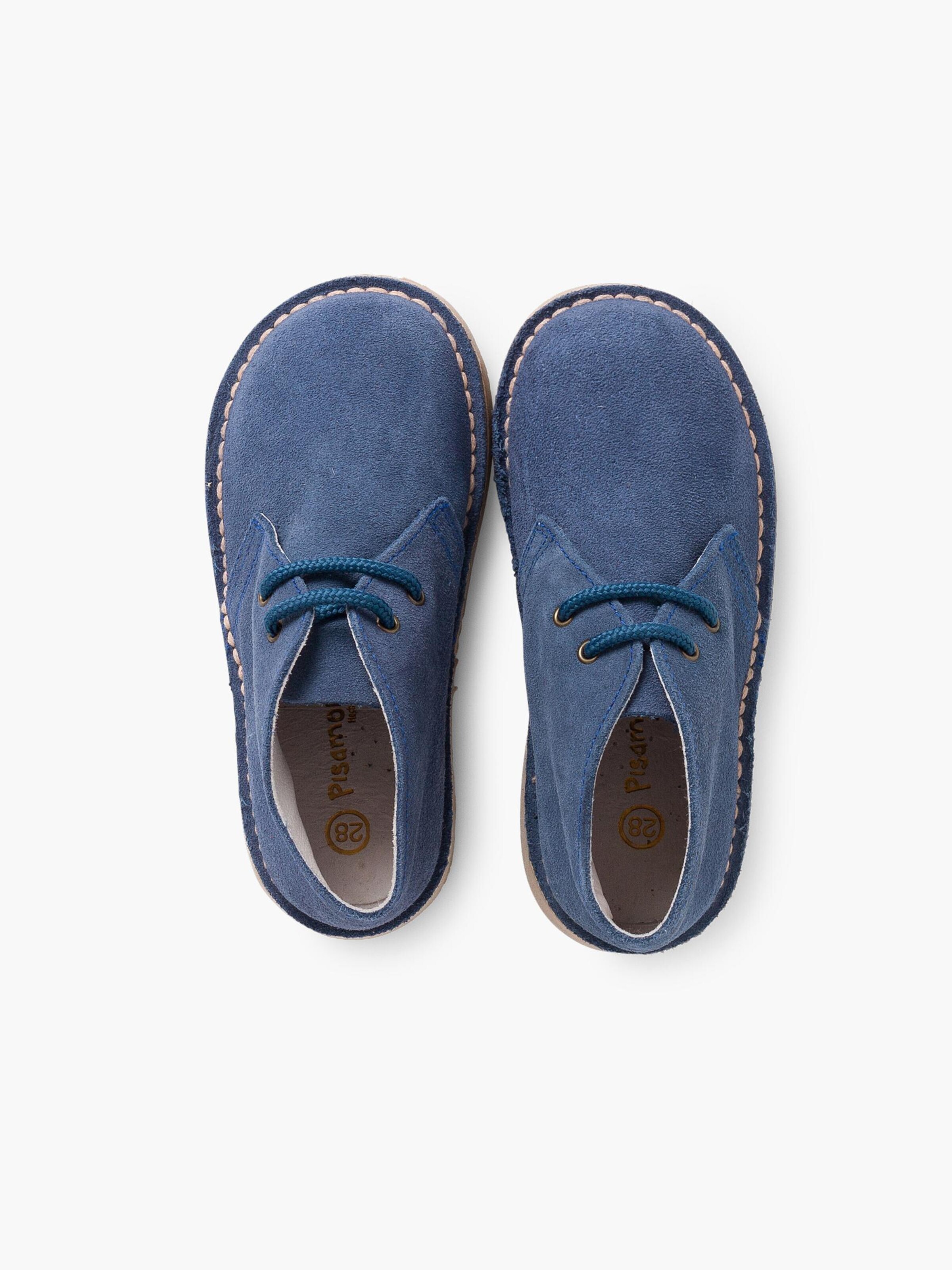 Pisamonas - Bota em azul