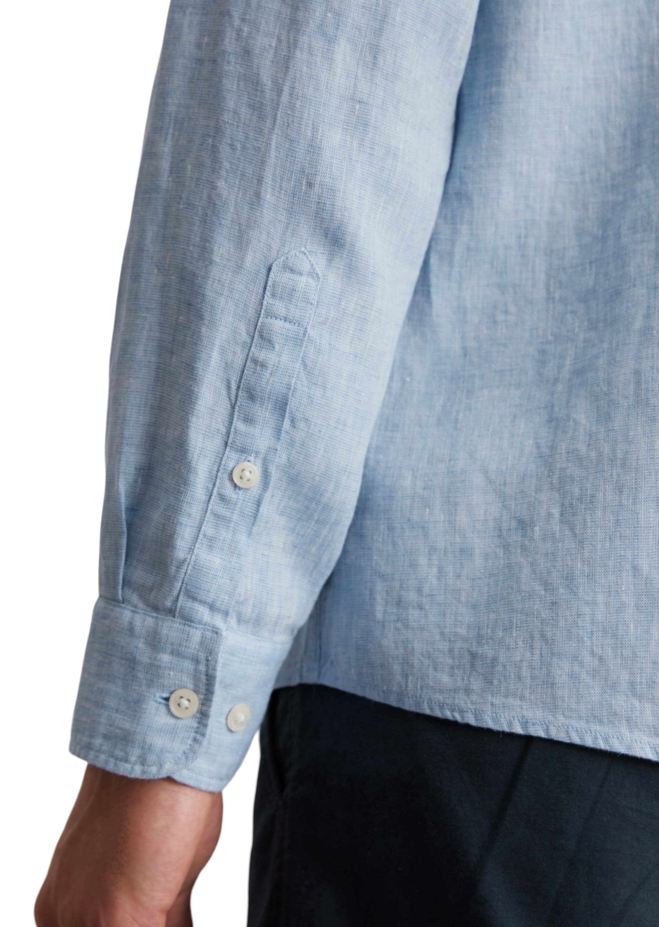 Marc O'Polo Regular fit Button Up Shirt in Blue