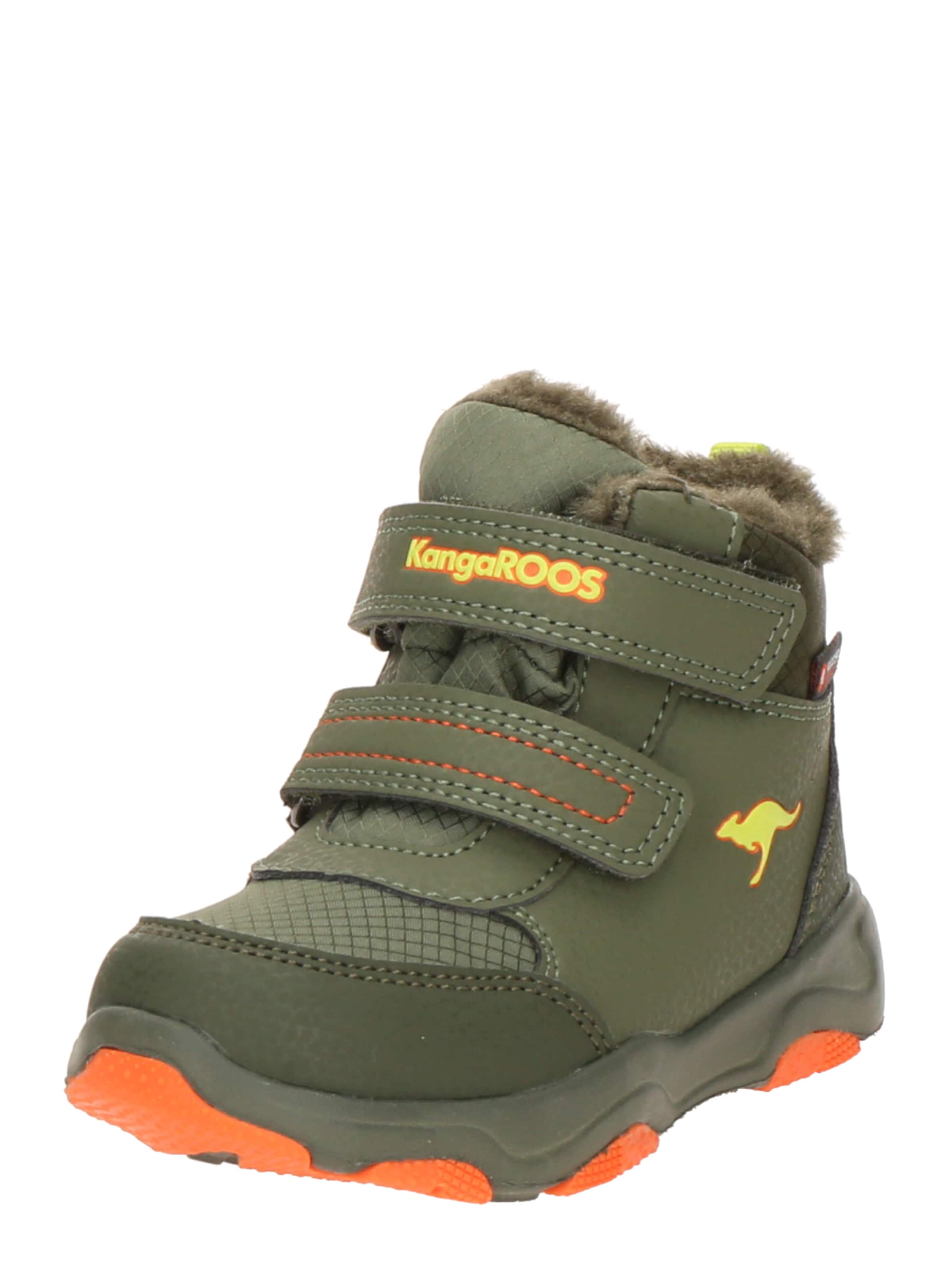 KangaROOS Μπότες για χιόνι 'Nihu EV' σε πράσινο: μπροστά