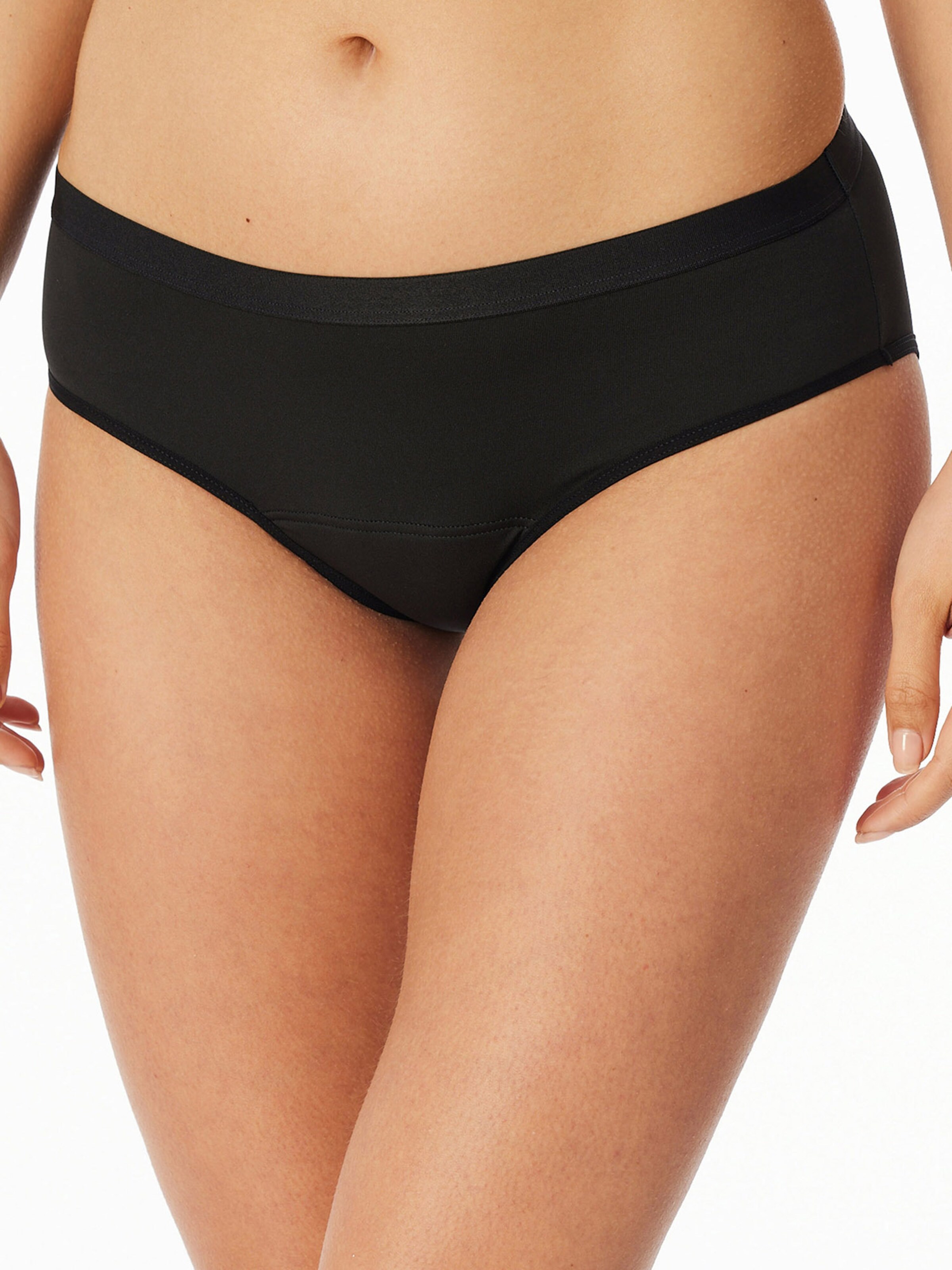 SCHIESSER Slip in Zwart