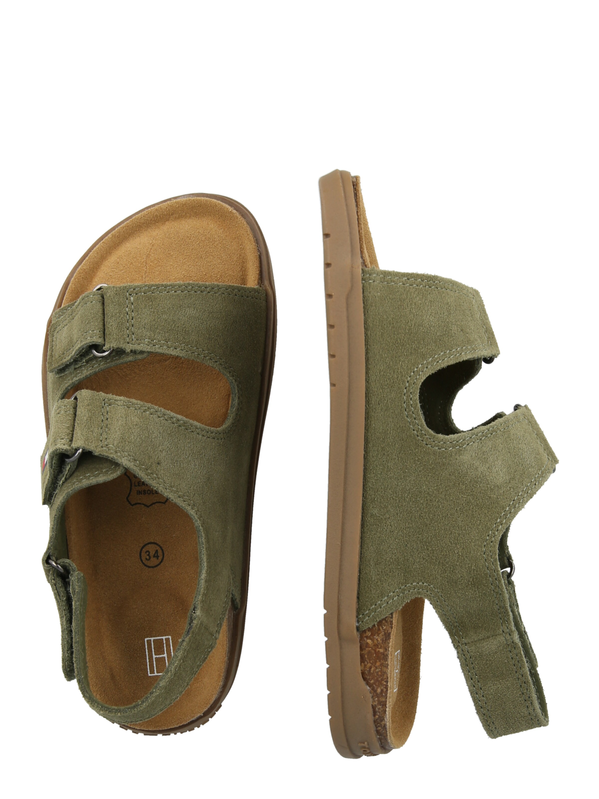 TOMMY HILFIGER Sandały w kolorze zielony